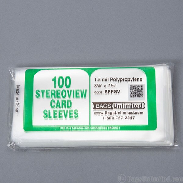 POLYPROPYLENE Sleeves for STEREOVIE